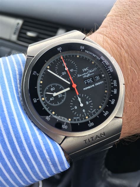 iwc porsche design crono 02|porsche design titanium chronograph.